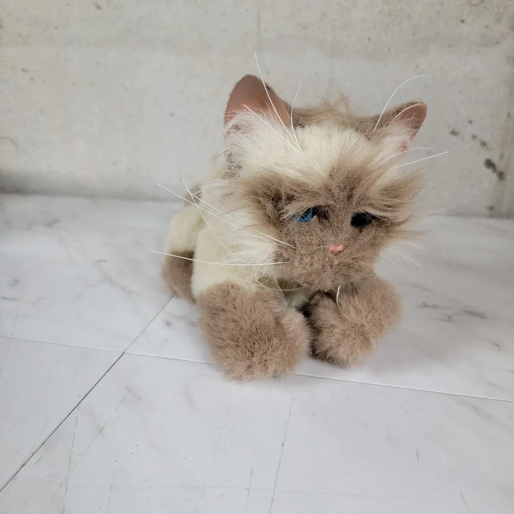 Furreal Friends 2006 Siamese Kitten Hasbro Interactive‎ Purring Cat Tested Works